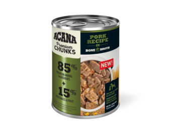 Acana Pork Recipe in Bone Broth 363g