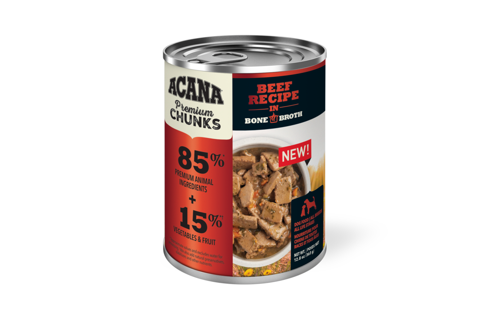 Acana Beef Recipe in Bone Broth 363g