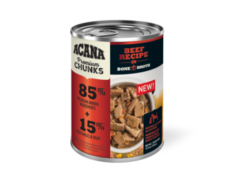 Acana Beef Recipe in Bone Broth 363g