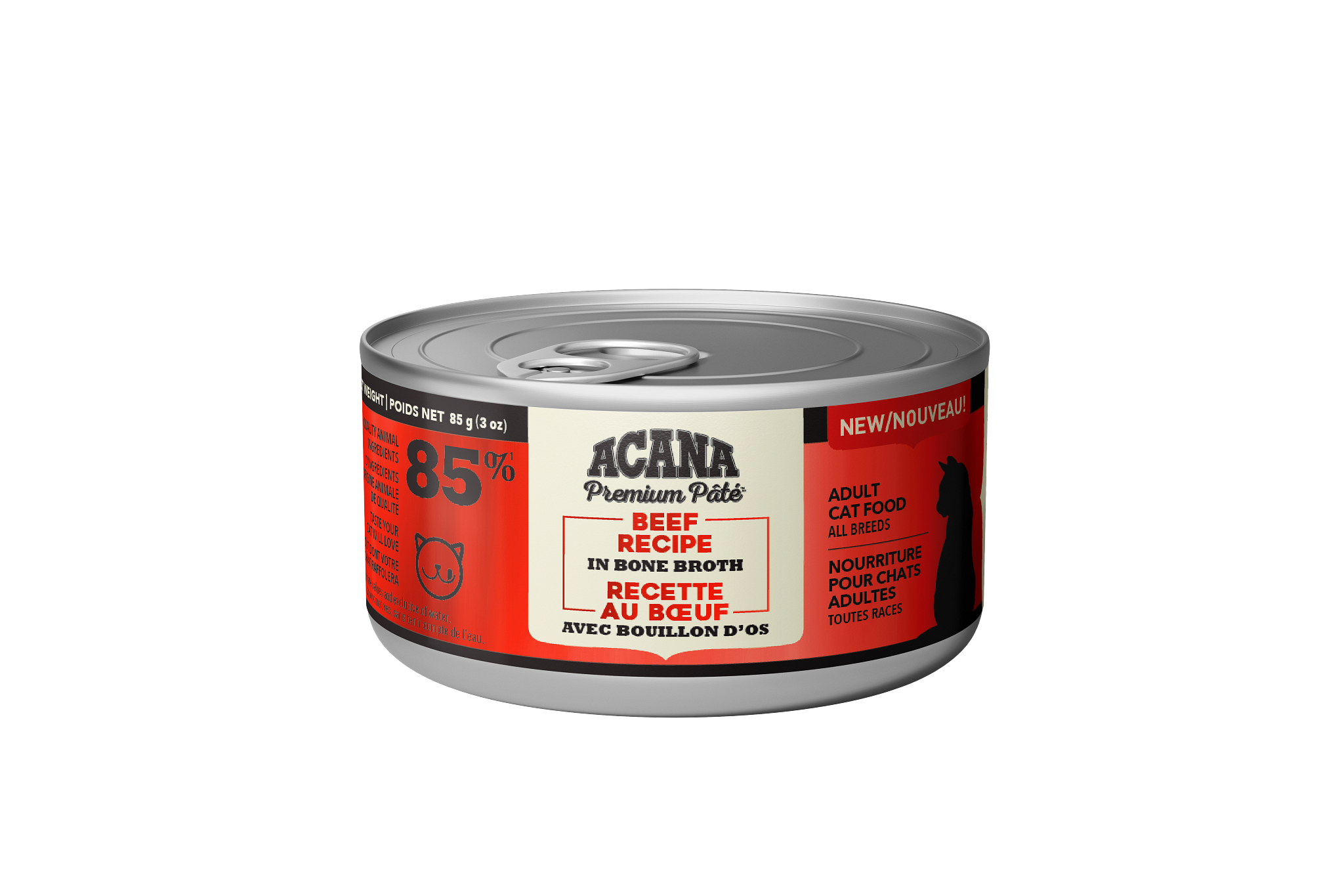 Acana Cat Beef Recipe in Bone Broth 85g