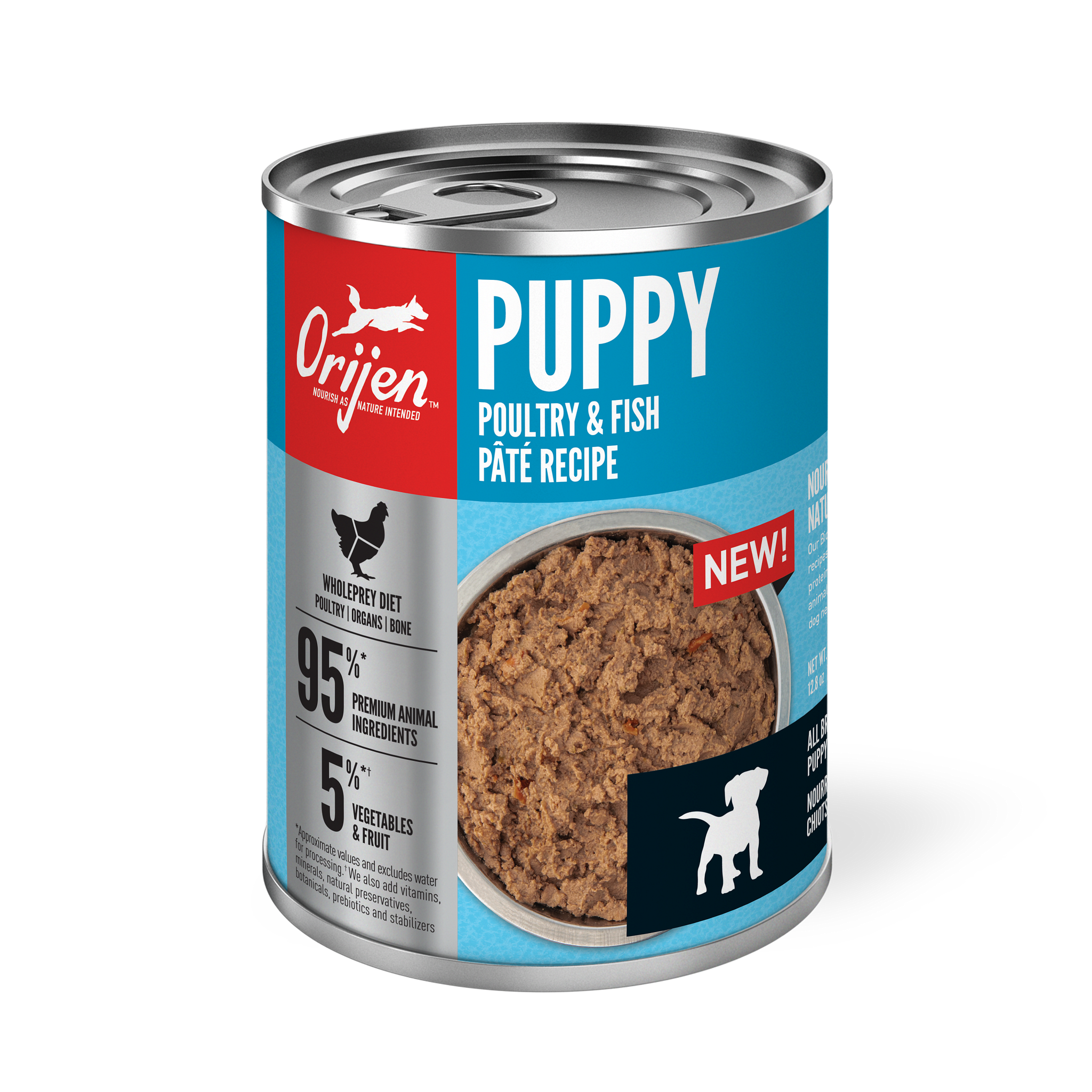 Orijen Puppy Poultry & Fish Pate Dog 363 g