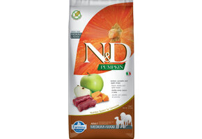 Farmina N&D Pumpkin Dog Venison & Apple Med/Maxi 12kg