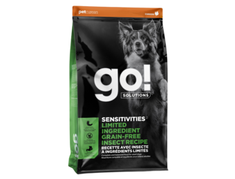 GO! Solutions Sensitivities LID GF Insect Recipe Dog 3.5 lb