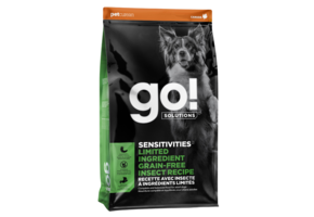 GO! Solutions Sensitivities LID GF Insect Recipe Dog 12 lb