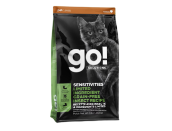 GO! Solutions Sensitivities LID GF Insect Recipe Cat 6 lb