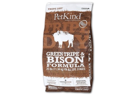 PetKind Bison Tripe Dog 11.34 kg