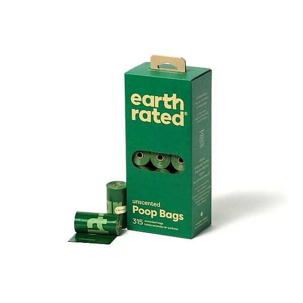 ER Bio Poop Bags Unscented Rolls 315pk