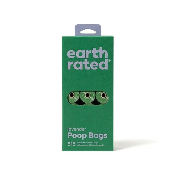 Earth Rated Bio Poop Bags Scented 315 pk rolls