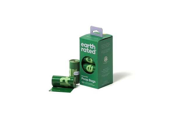 Earth Rated Bio Poop Bags Scented 120 pk