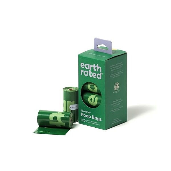 Earth Rated Bio Poop Bags Scented 120 pk