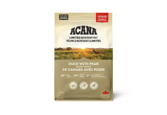 Acana Duck LID with Pear Recipe Dog 1.8 kg