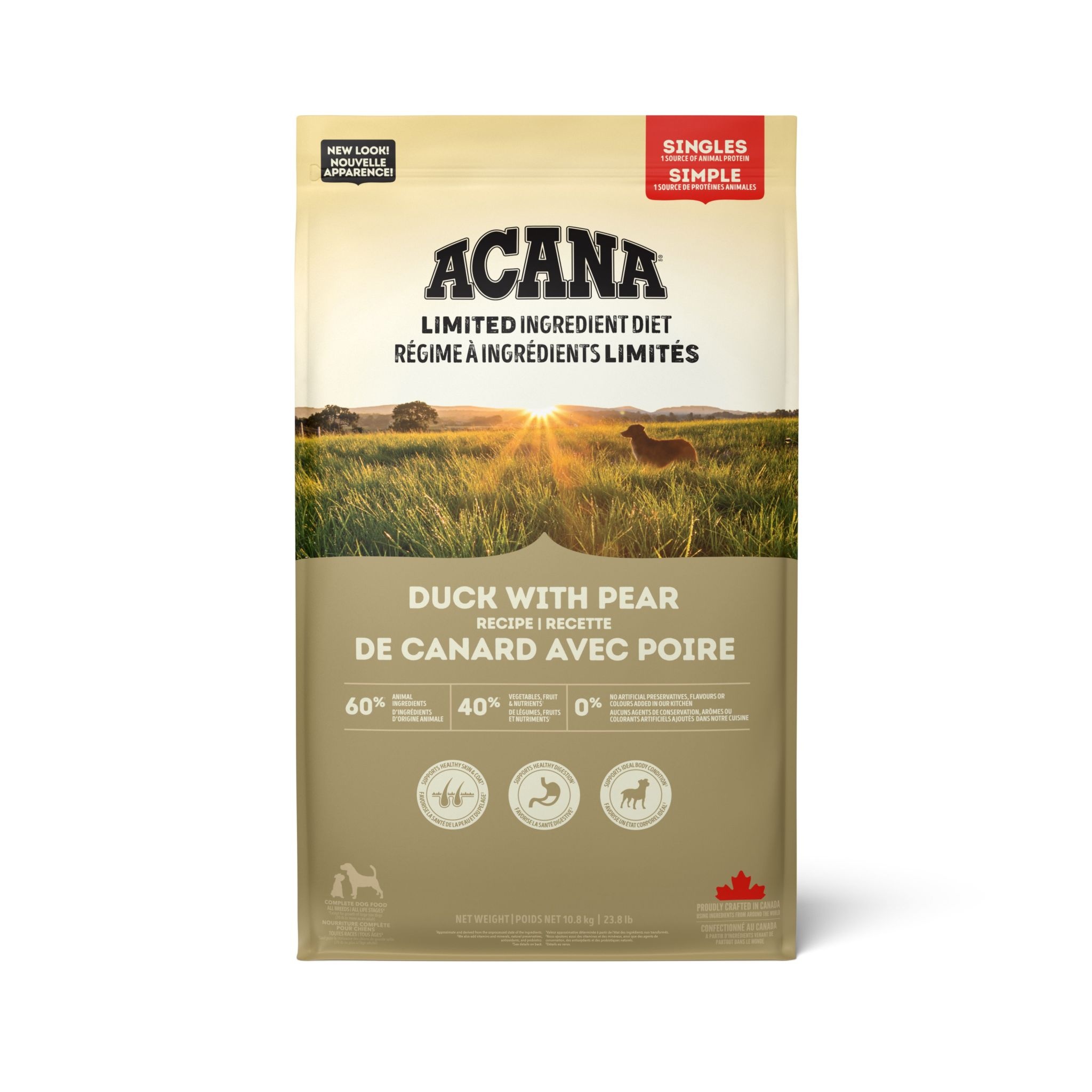 Acana Duck LID with Pear Recipe Dog 10.8 kg