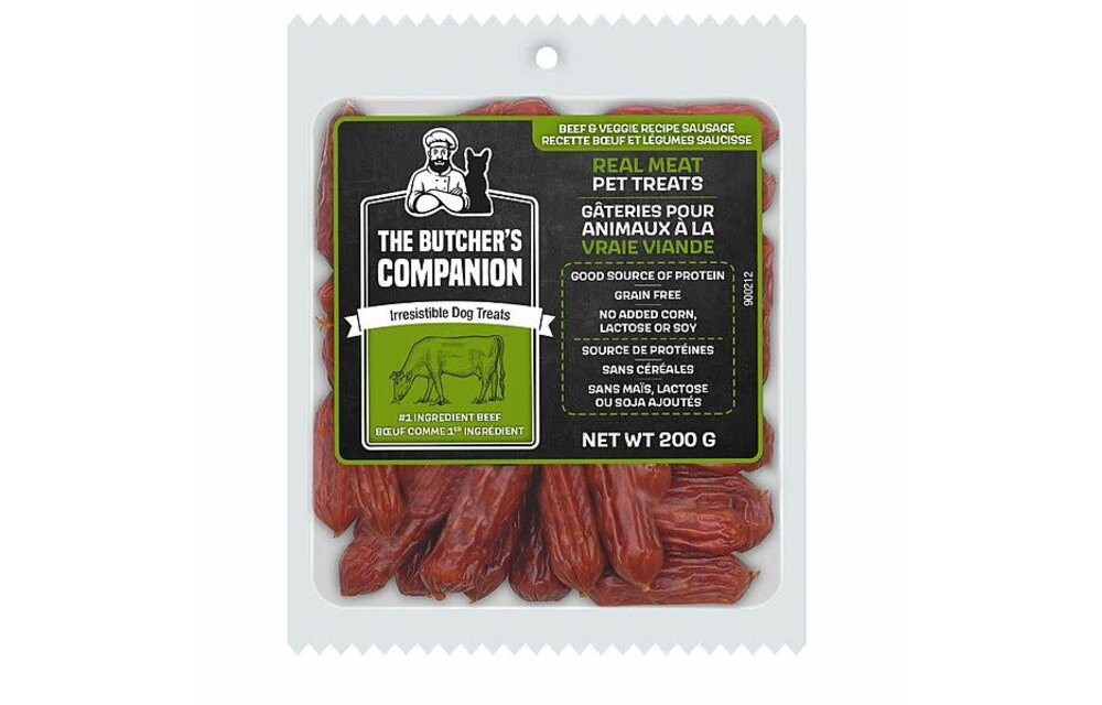 Butcher’s Companion Beef & Veggie Meat Treat Sticks Dog 250 g
