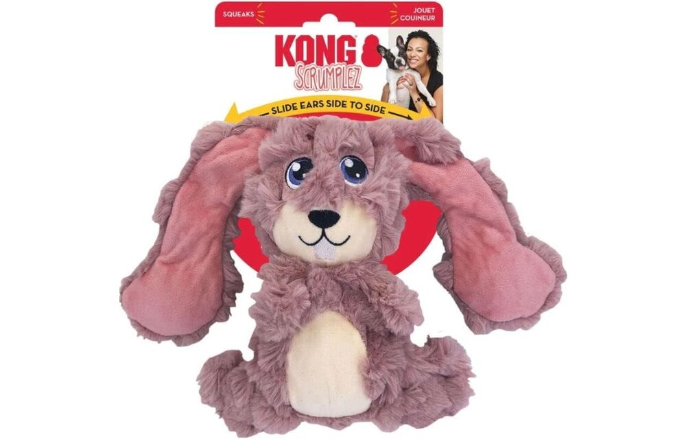 Kong Scrumplez Bunny Medium Dog Toy