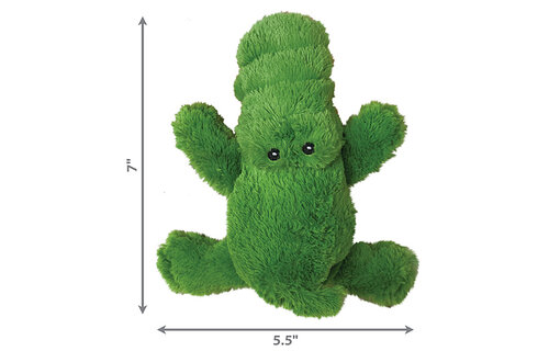 Kong Cozies Plush Alligator Small Dog Toy