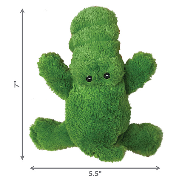 Kong Cozies Plush Alligator Small Dog Toy