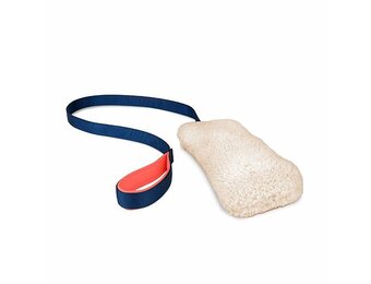 Coachi Play Chase & Crinkle w/Faux Lambswool Dog Toy