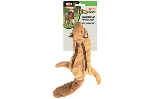 Skinneeez Flying Squirrel Mini Dog Toy 14"