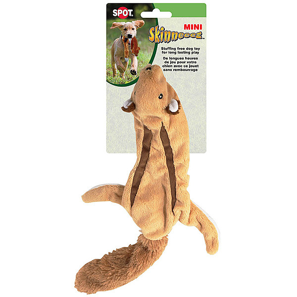 Skinneeez Flying Squirrel Mini Dog Toy 14"