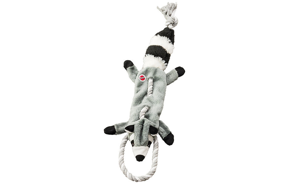 Skinneeez Tugs Forest Racoon Dog Toy 23"