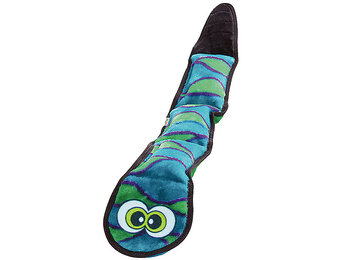 Outward Hound Invincibles Snake Blue/Green 3 Squeaker Dog Toy