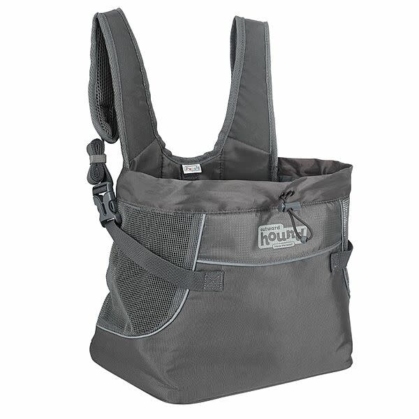 Outward Hound Pooch Pouch Front Carrier Gray Small