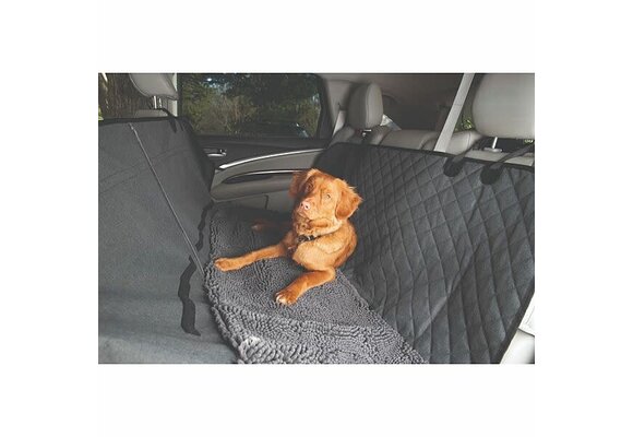 *Disc* DGS Dirty Dog Car Seat Cover & Hammock Grey 44x35"