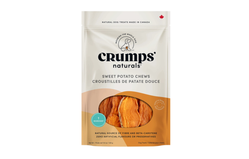 Crumps' Naturals Sweet Potato Chews Dog 612 g