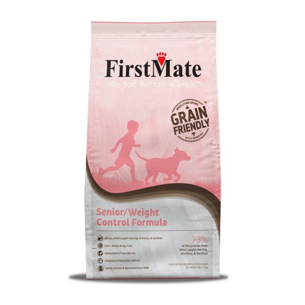 FirstMate Grain Friendly Senior/Weight Control Dog 5 lb