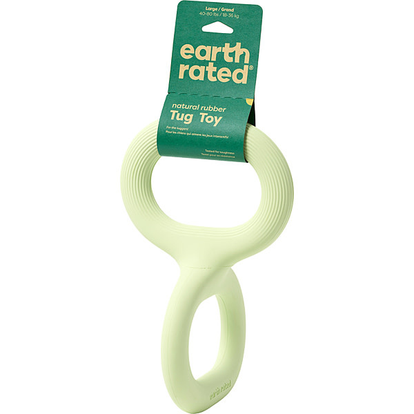 *BF*2025 Earth Rated Rubber Tug Toy Green Large