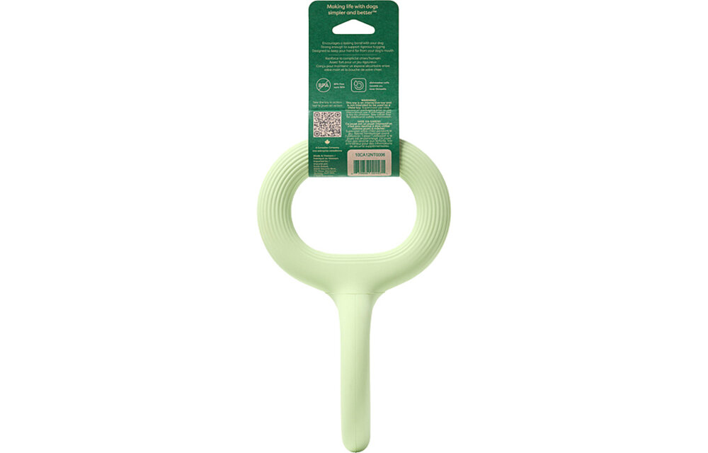*BF*2025 Earth Rated Rubber Tug Toy Green Small