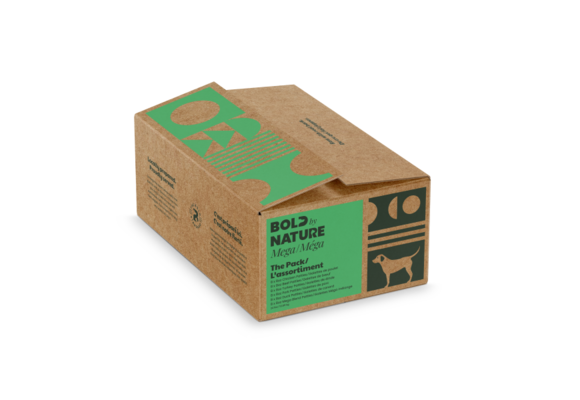 Bold By Nature Mega Blend/Bf/Chicken/Duck/Pork/Turkey Dog 24 lb