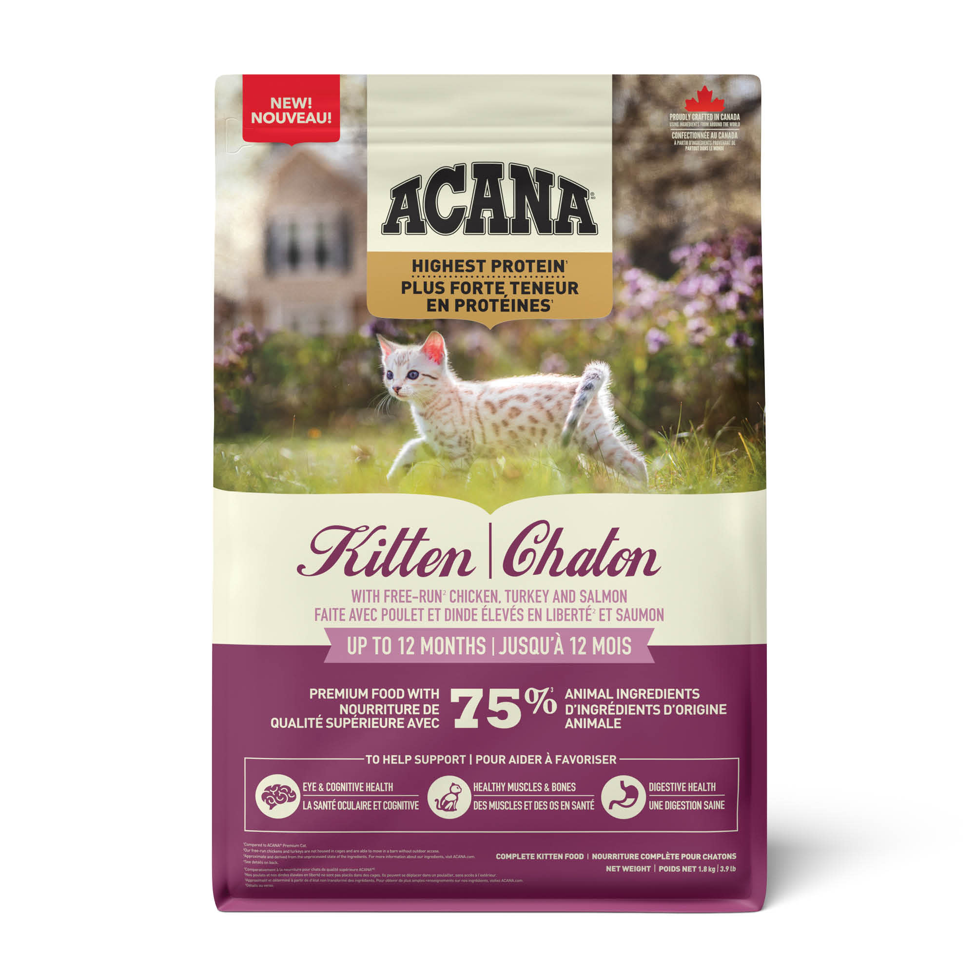 Acana Highest Protein Kitten 1.8 kg