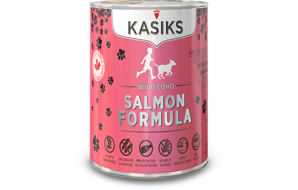 Kasiks GF Wild Salmon Dog 12.2 oz