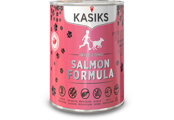 Kasiks GF Wild Salmon Dog 12.2 oz