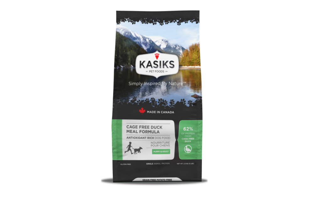 Kasiks Cage Free Duck Dog 5 lb