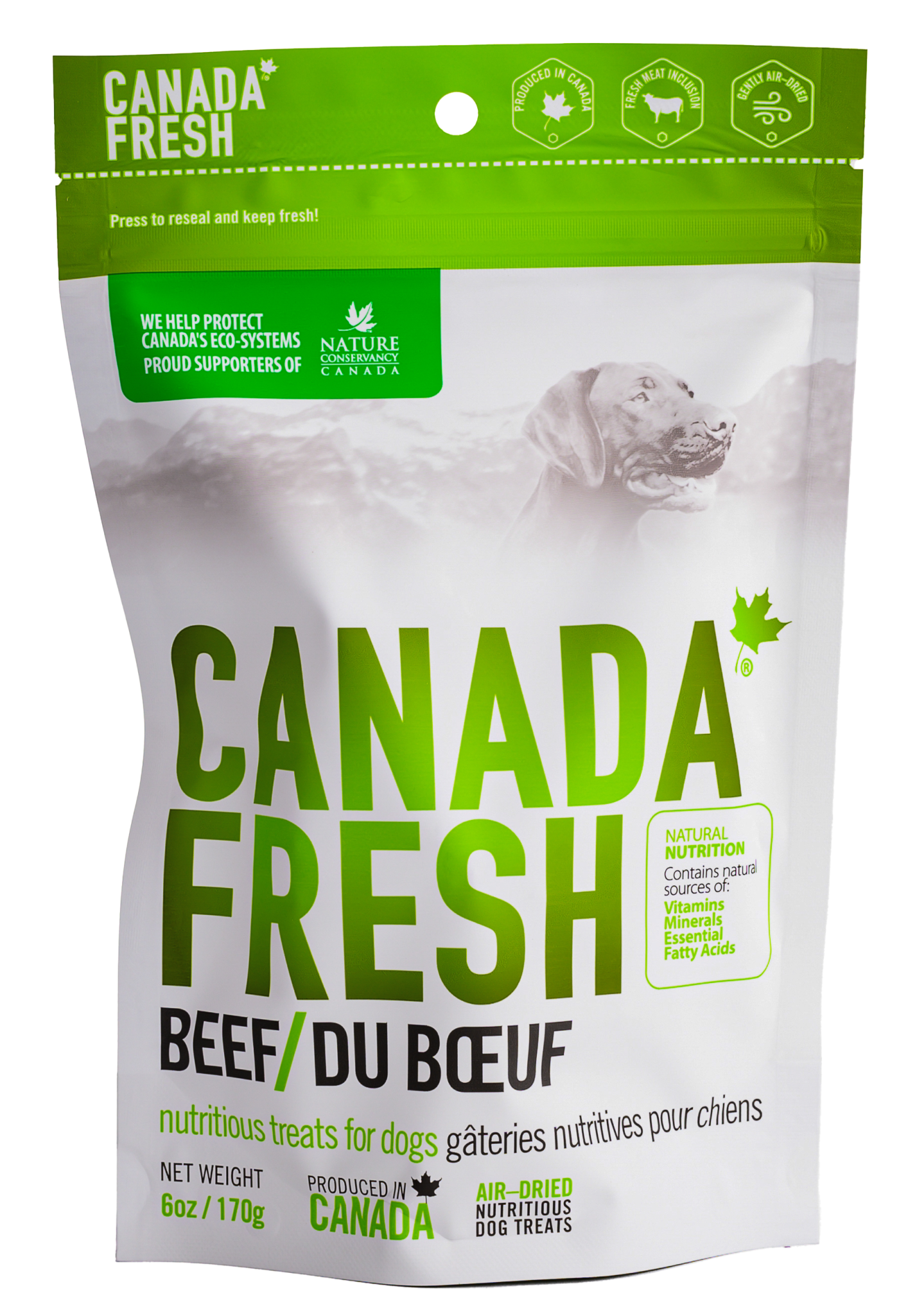 Canada Fresh Beef Treats Dog 170 g