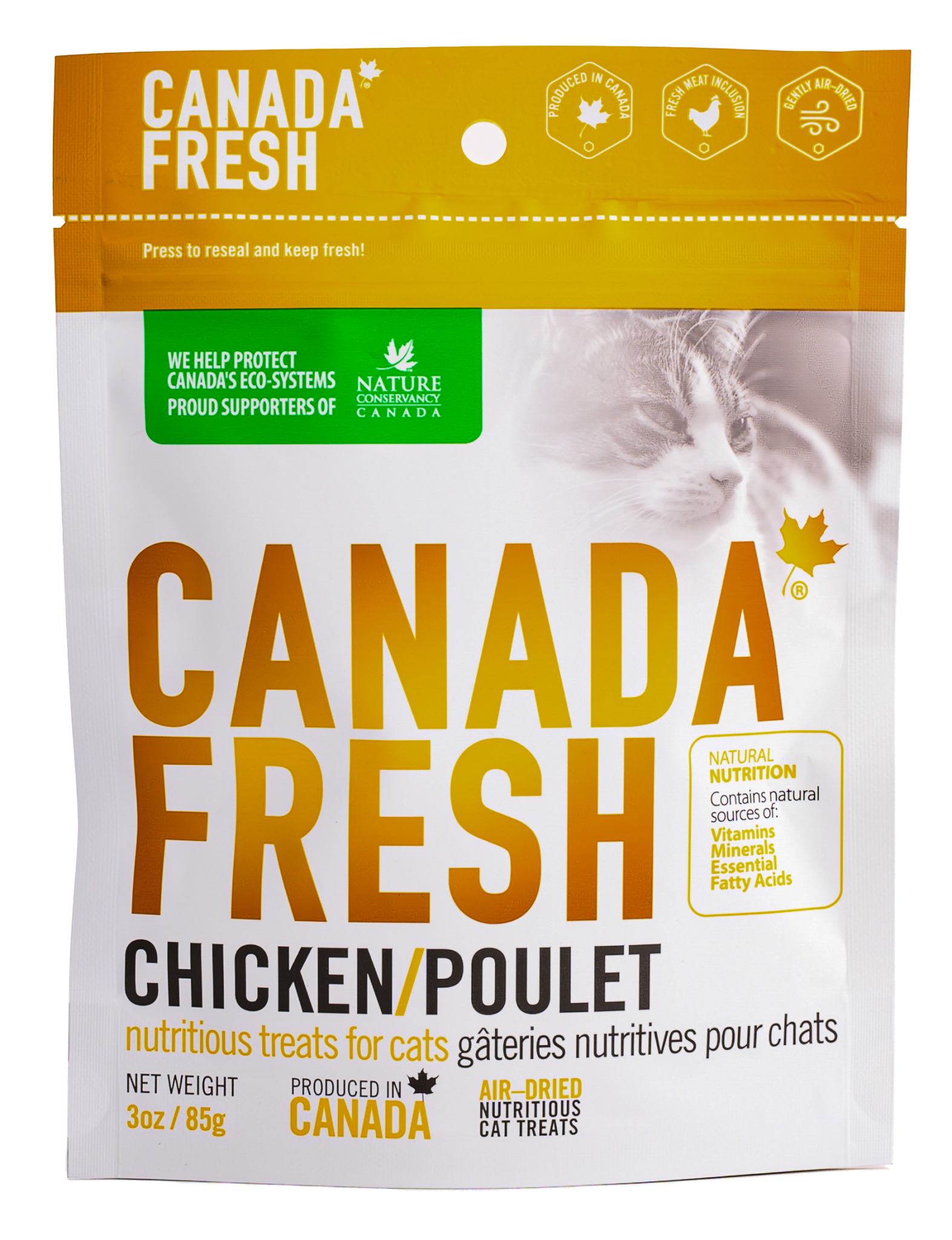 Canada Fresh Chicken Treats Cat 85 g