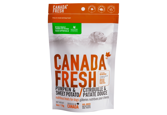 Canada Fresh Pumpkin & Sweet Potato Treats Dog 170 g