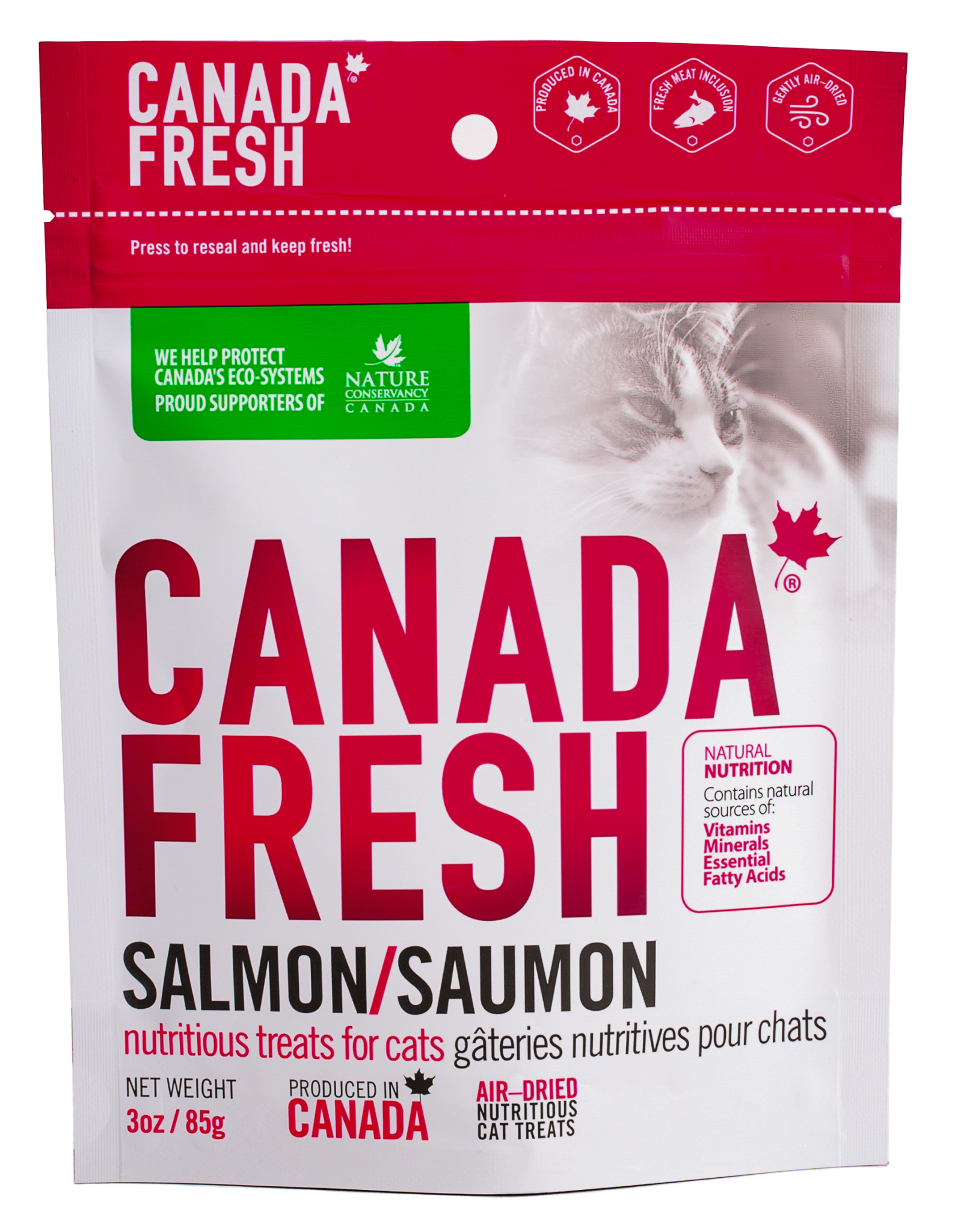 Canada Fresh Salmon Treats Cat 85 g