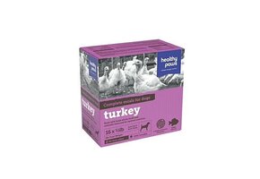 Healthy Paws Complete Dinner Turkey Dog 1/2lbx16/pk 8 lb
