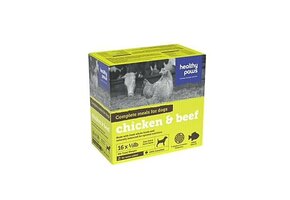 Healthy Paws Complete Dinner Beef/Chicken Dog 1/2lbx16/pk lb 8 lb