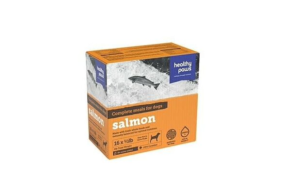 Healthy Paws Complete Dinner Salmon Dog 1/2 lbx16/pk 8 lb