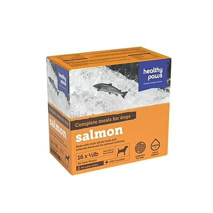 Healthy Paws Complete Dinner Salmon Dog 1/2 lbx16/pk 8 lb
