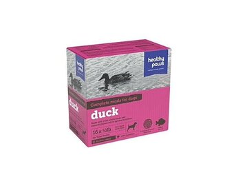 Healthy Paws Complete Dinner Duck Dog 1/2 lbx16/pk 8 lb