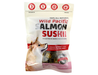 Snack 21 Salmon Sushi Rolls Dog 1.27 oz