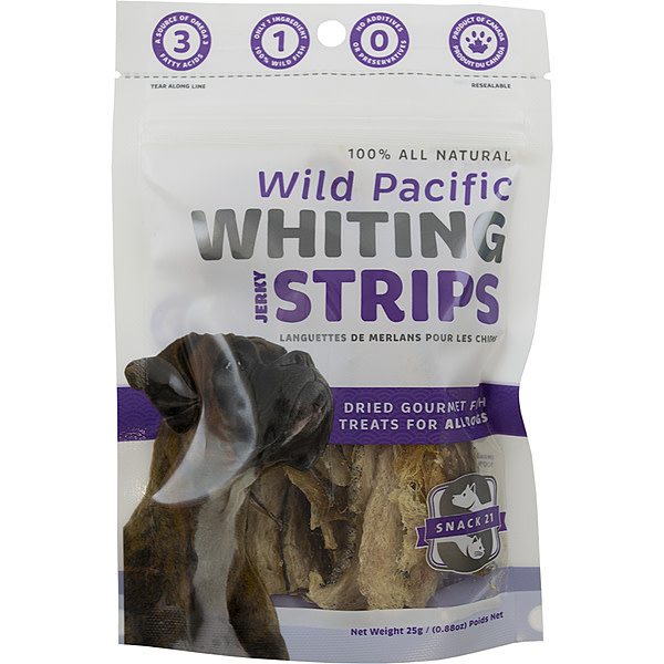 Snack 21 Pacific Whiting Strips Dog 25 g