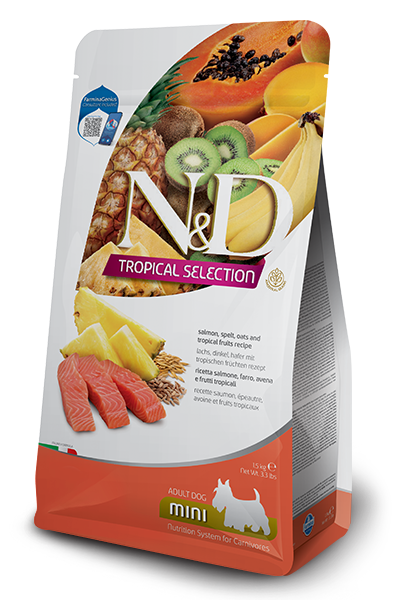 Farmina N&D Tropical Selection Salmon Adult Mini Dog 1.5 kg