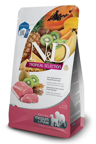 Farmina N D Tropical Selection Pork Adult Med Max Dog 10 kg Paw Street Market