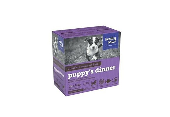 Healthy Paws Dog Complete Dinner Puppy 8lb